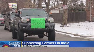 Car Rally In Denver Shows Support For Protesting Indian Farmers