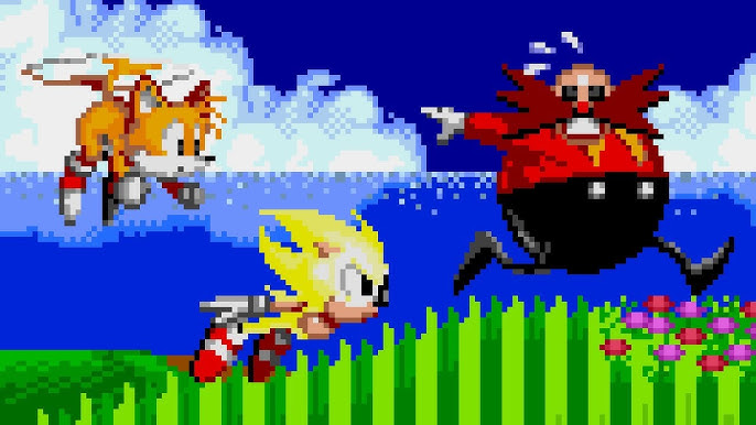 Sonic - Hyper X  SSega Play Retro Sega Genesis / Mega drive video games  emulated online in your browser.