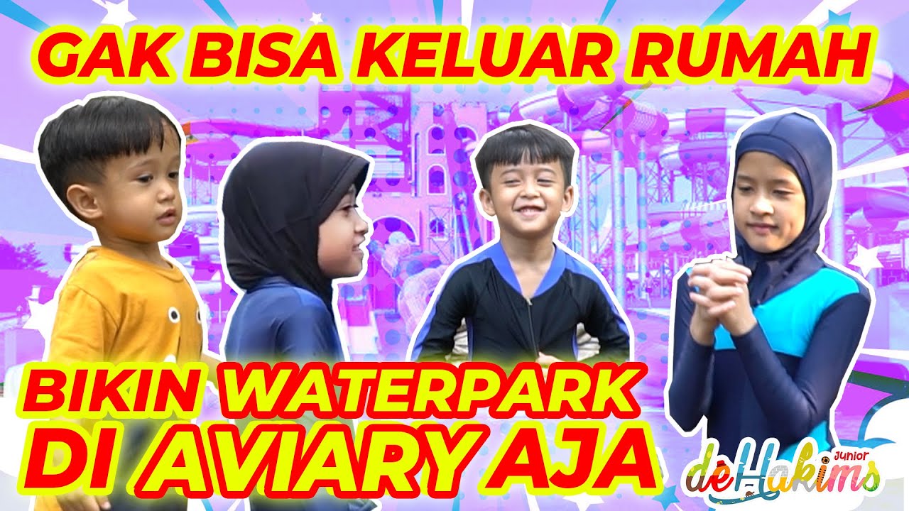 GAK BISA KELUAR RUMAH, AKHIRNYA BIKIN WATER PARK DI AVIARY!!