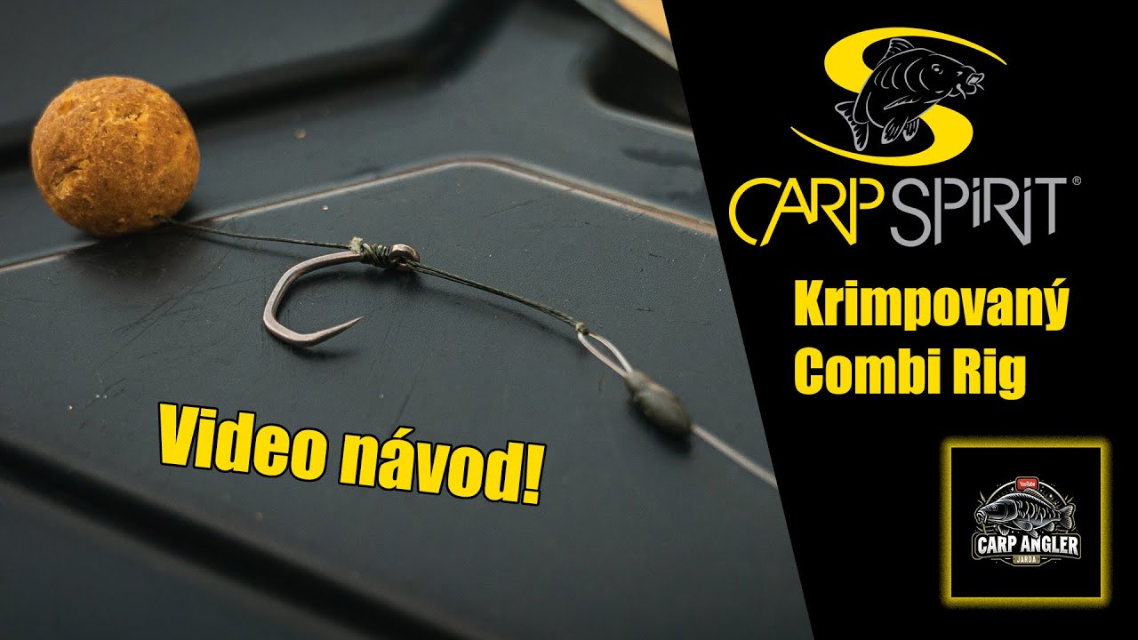Krimpovaný Combi Rig – jeden z nejefektivnějších návazců pro lov kaprů!