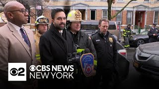 Nyc Mayor Mamdani, Fdny On Queens 5-Alarm Fire Full Briefing