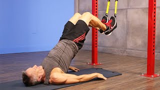 Hamstring Curl Glute Lift with TRX®