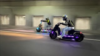 Electric Scooter WEPED Sonic City Riding