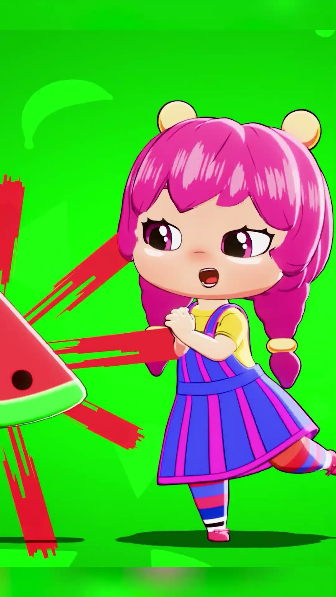 Animada Lya-Lya: Deliciosas frutas y verduras | D Billions Canciones Infantiles #shorts #db
