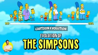 Evolution Of THE SIMPSONS - 37 Years Explained | CARTOON EVOLUTION