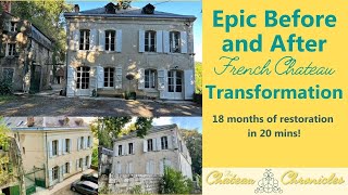 Transforming a French Chateau | Epic Before & After Compilation!   The Chateau Chronicles: Ep #64