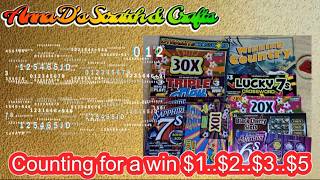 $30 Pulled out 1 each of what was in my to be scratch pile. Colorado Scratch Off Tickets