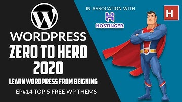 wordpress tutorials in hindi || wordpress zero to hero in Hindi Ep#14 || top 5 free WordPress theme