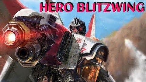 SUPERHERO ROBOT MERGE MASTER. NEW HERO NEW BOT BLITZWING.