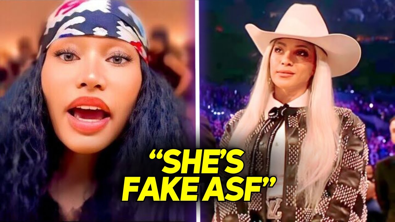 Nicki Minaj CLOWNS Beyonce For Stealing Her Spotlight | Nicki Needs Rehab? - YouTube