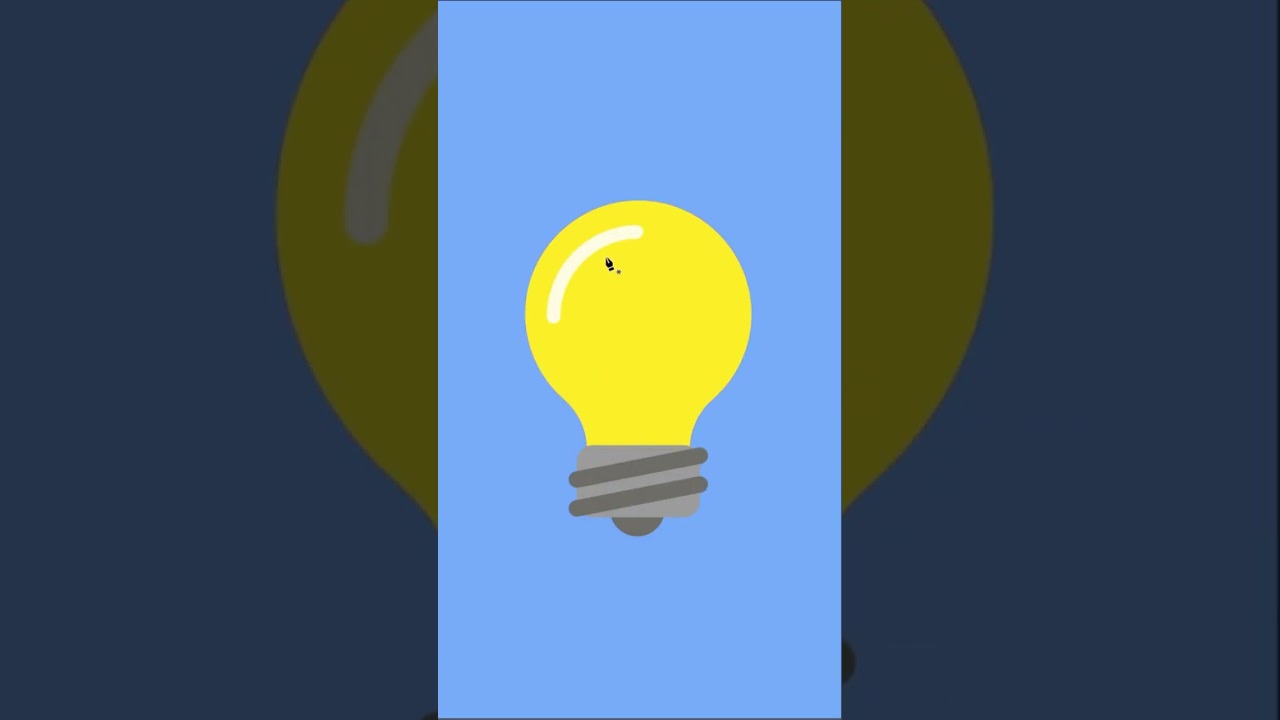 Speed Art Light BulbVector 