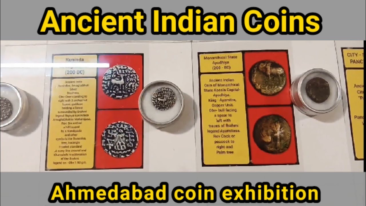 Ancient Indian coins || Ahmedabad coin exhibition 2022 || Part 3