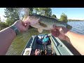 Caught a nice bass in the new boat. Thought i was stuck. #bassfishing #fishing #fyp #viral #fypシ