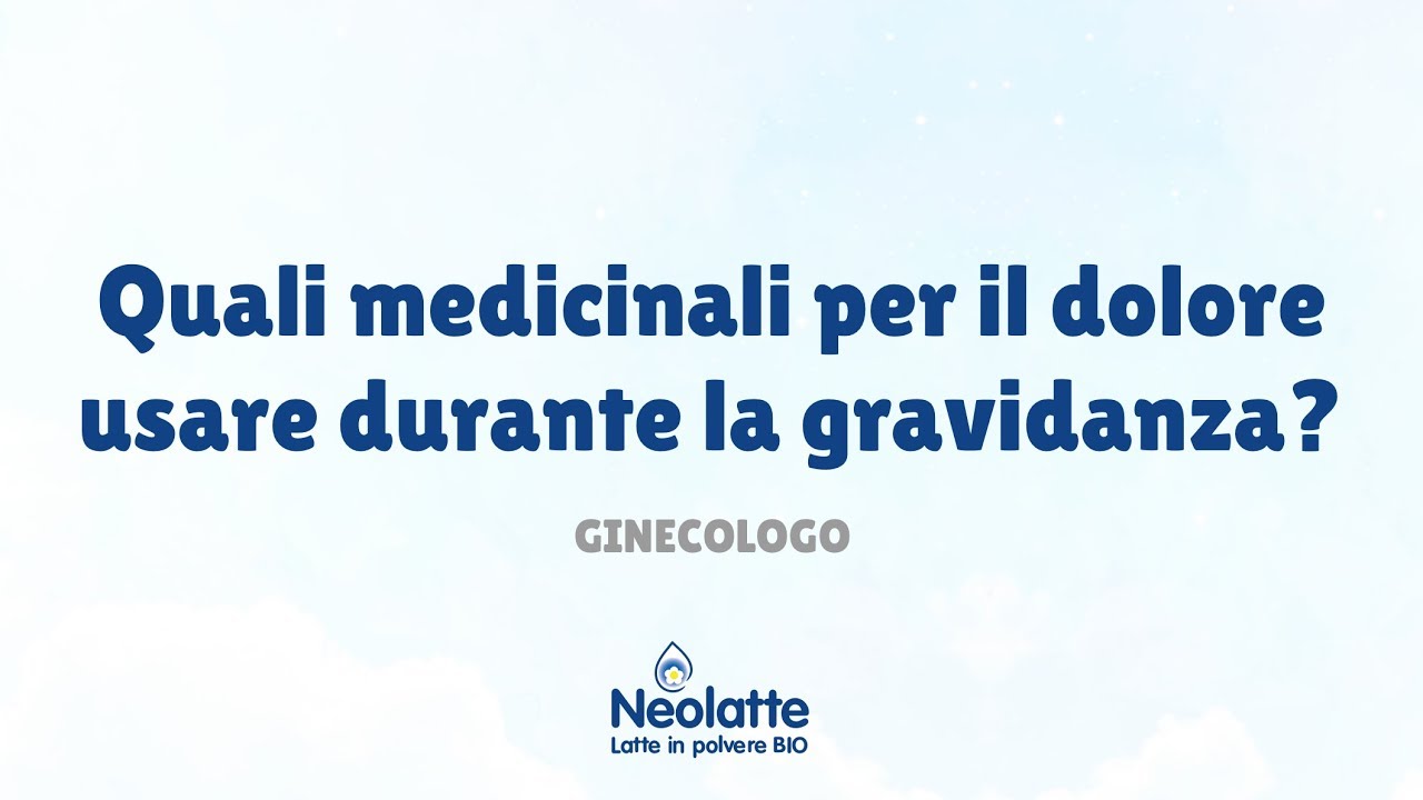 Antidolorifici durante la gravidanza - Dott. Francesco Rando - YouTube