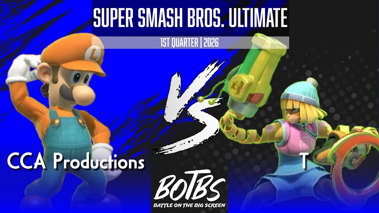 CCA Productions (Luigi) vs T (Min Min) - SSBU