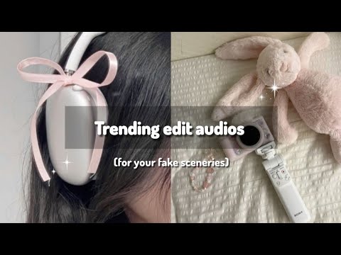 ⋆. 𐙚 ˚ Trending edit audios for your fake sceneries 🌷💫🩷|| MAFIASORA ||