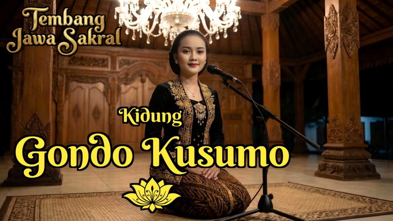 GONDO KUSUMO – Kidung Jawa Sakral | Tembang Kawi Spiritual | Damara Ayu Dewi