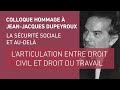 12 colloque hommage  larticulation entre droit civil et droit du travail