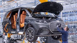 How Mercedes Builds Its Most Luxurious & Advanced Van