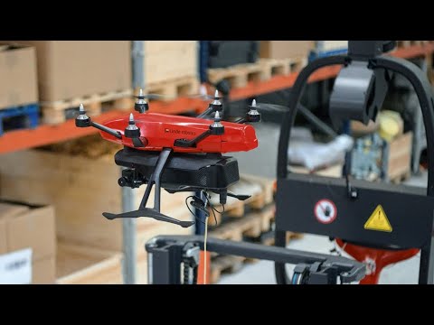 Drones in intralogistics - Linde Material Handling