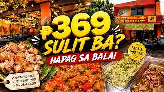 [4K] Hapag sa Balai Buffet – Manila ₱369 Sulit? (June 2026)