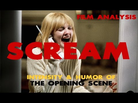 Scream Film Analysis- Intensity x Humor Of The Opening Scene!!