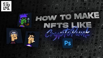 How To Make NFTs like CryptoPunk on Photoshop + Free NFT Pack