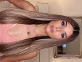 SLEEK STRAIGHT HAIR TUTORIAL