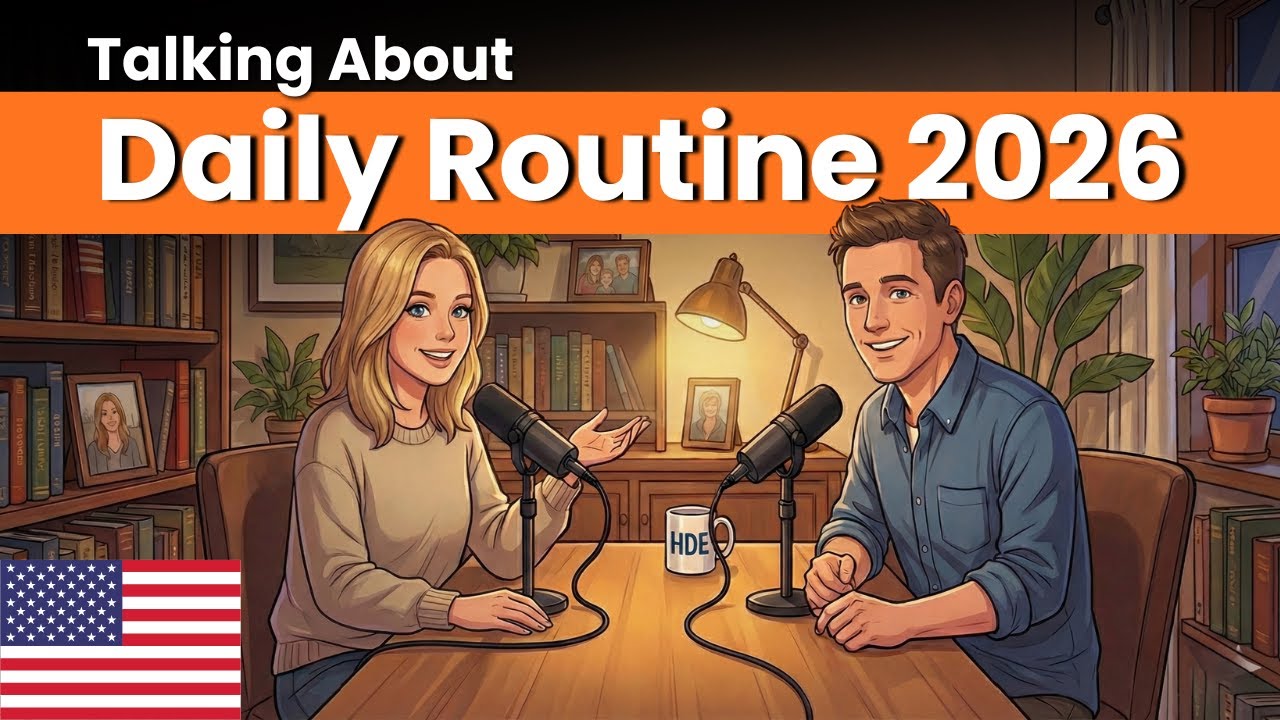 How To Talk About Your Daily Routine in English (2026) | Easy English Conversation Practice