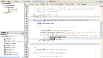 usar procedimientos almacenados_MySql y NetBeans