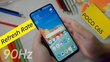How to Set POCO C65 60/90Hz Refresh Rate | Display Refresh Rate Setting in Poco C65