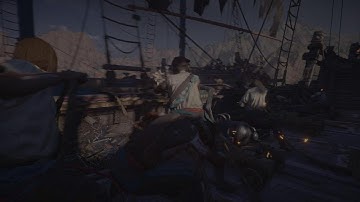 SKULL AND BONES - Sambuk vs Sambuk vs Brigantine Hostile Takeover PVP
