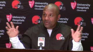 Cleveland Browns coach Hue Jackson: Our starters will play against Chicago Bears