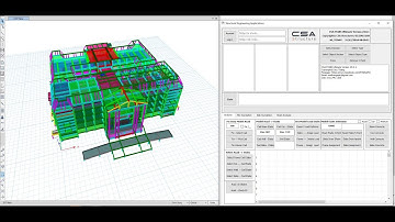 Tạo mô hình liên kết giữa ETABS và AUTOCAD bằng ETABS API