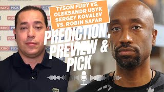 Tyson Fury vs. Oleksandr Usyk prediction and pick with Stephen "Breadman" Edwards + Kovalev vs