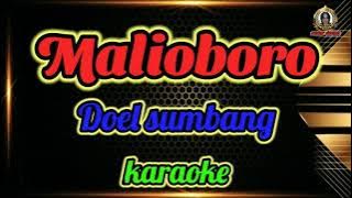 Doel sumbang - Malioboro (karaoke)