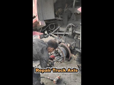 poster for Repair Truck Front Axis Full Process till Night