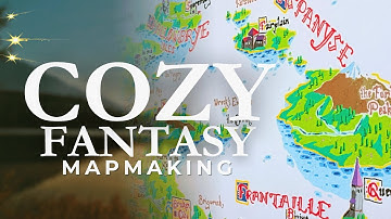 How I Made a Cozy Fantasy Map Step by Step