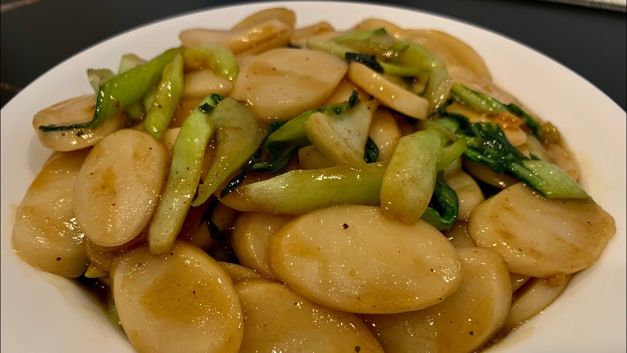 Stir Fry Rice Cakes with vegetables YouTube
