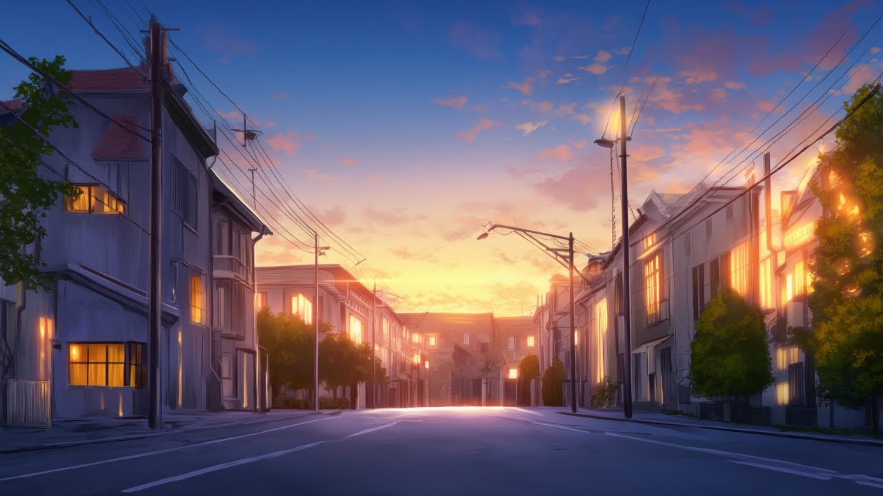 Weekend Night Calm 🌙 | Blue Hour Lofi for Relax & Focus (2 Hours)