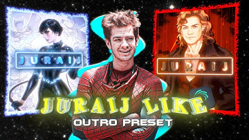 @juraijeditzz  LIKE CUSTOM OUTRO Preset On ALIGHT MOTION