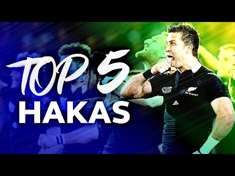 HAKA TIME | Top 5 Hakas from New Zealand in Rugby 🙌