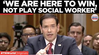 "WE ARE NOT A CHARITY!" Marco Rubio Defends Brutal 44% Foreign Aid Cuts