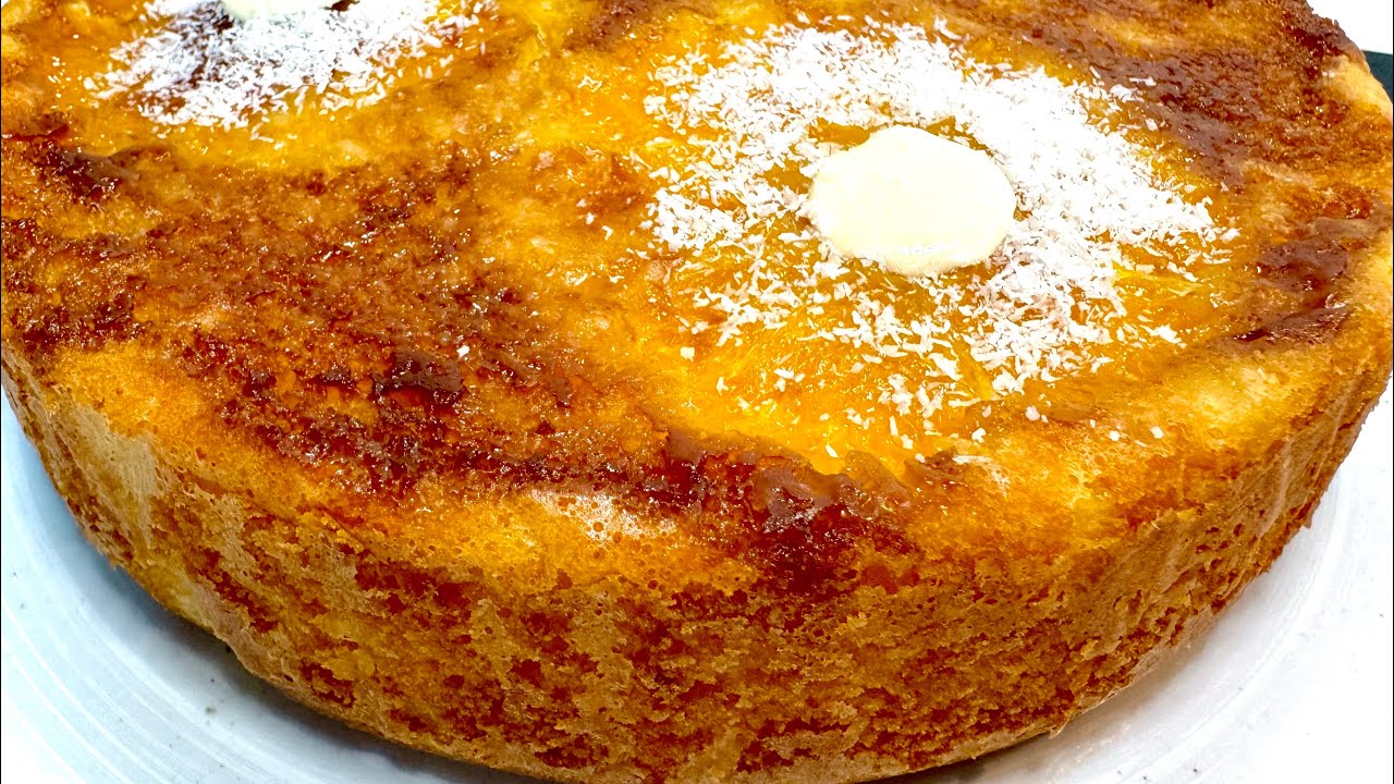 Сочный,ароматный и вкусный мандариновый пирог!Juicy, aromatic and delicious tangerine pie!