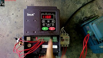 cài đặt biến tần INVT CHF100A | Kênh Điện Độc Đáo - Trần Chiến