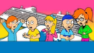 Caillou's Family Survives A Sinking Ship