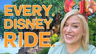 EVERY Disney World Ride In ONE DAY: Animal Kingdom | Ride & Rank Challenge