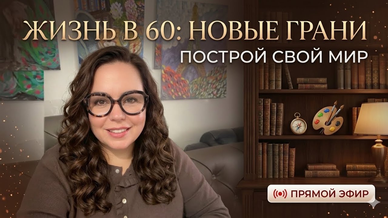 Мне не скучно жить в свои 60. Рассказываю и показываю