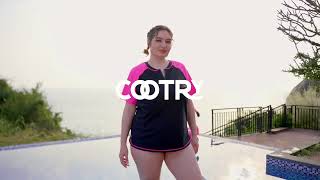 COOTRY | PLUS SIZE RASH GUARD, Surfside Sweetheart