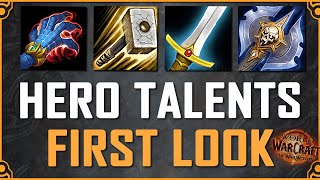 Hero Talents Revealed for War Within: Chronowarden, Lightsmith Mountain Thane and San'layn